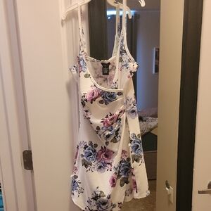 Rue21 Floral Asymmetrical Romper